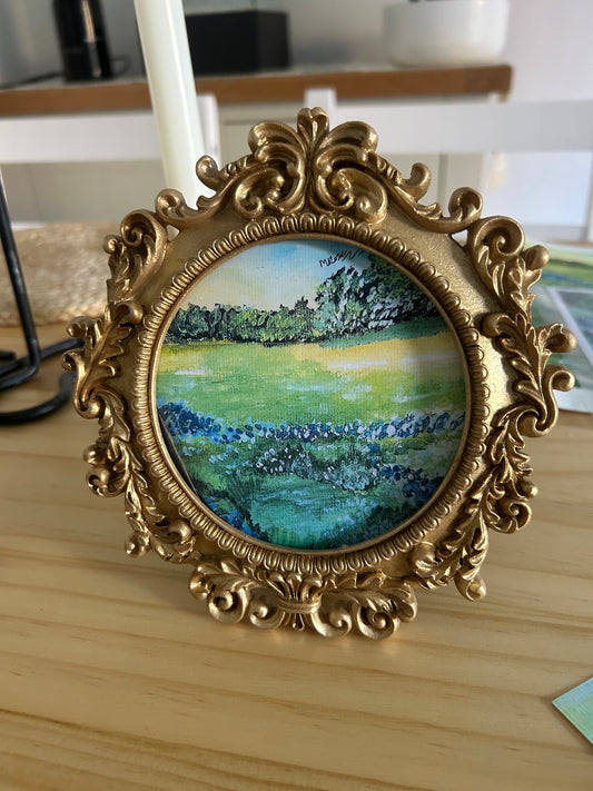 5cmX5cm art print landscape (frame included