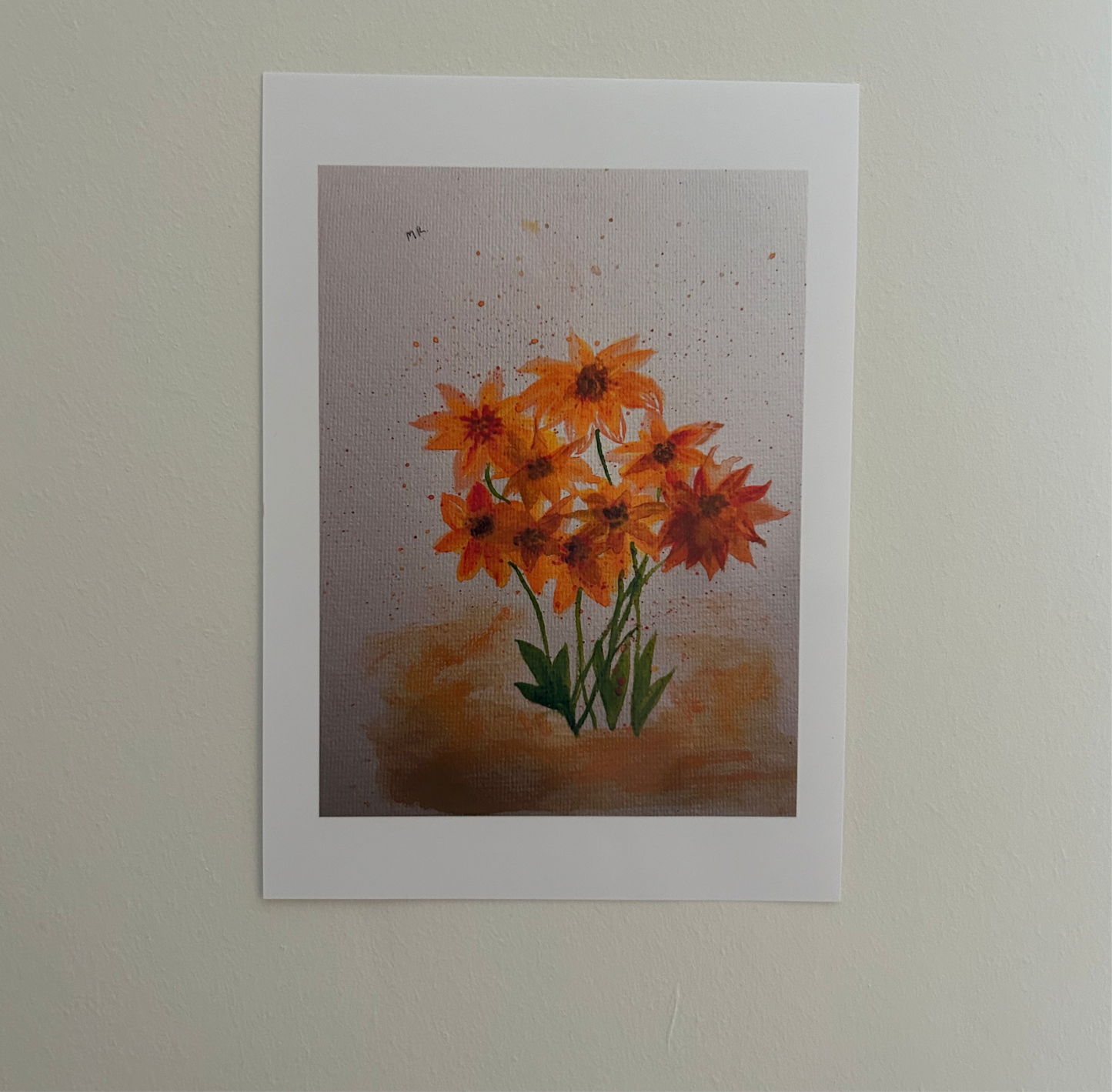 Watercolour art print 5”x 7”