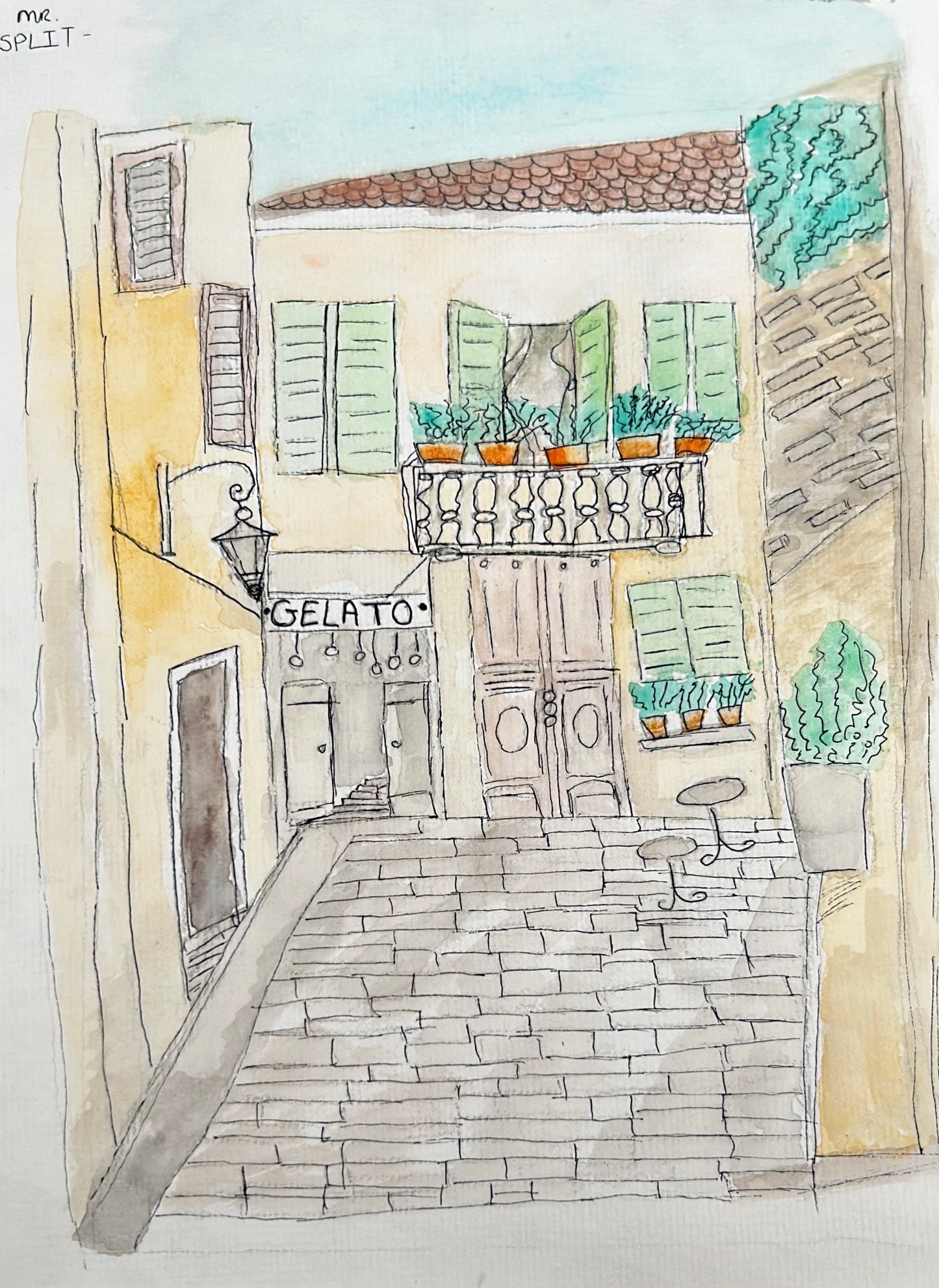 Split Croatia 5”x 7”