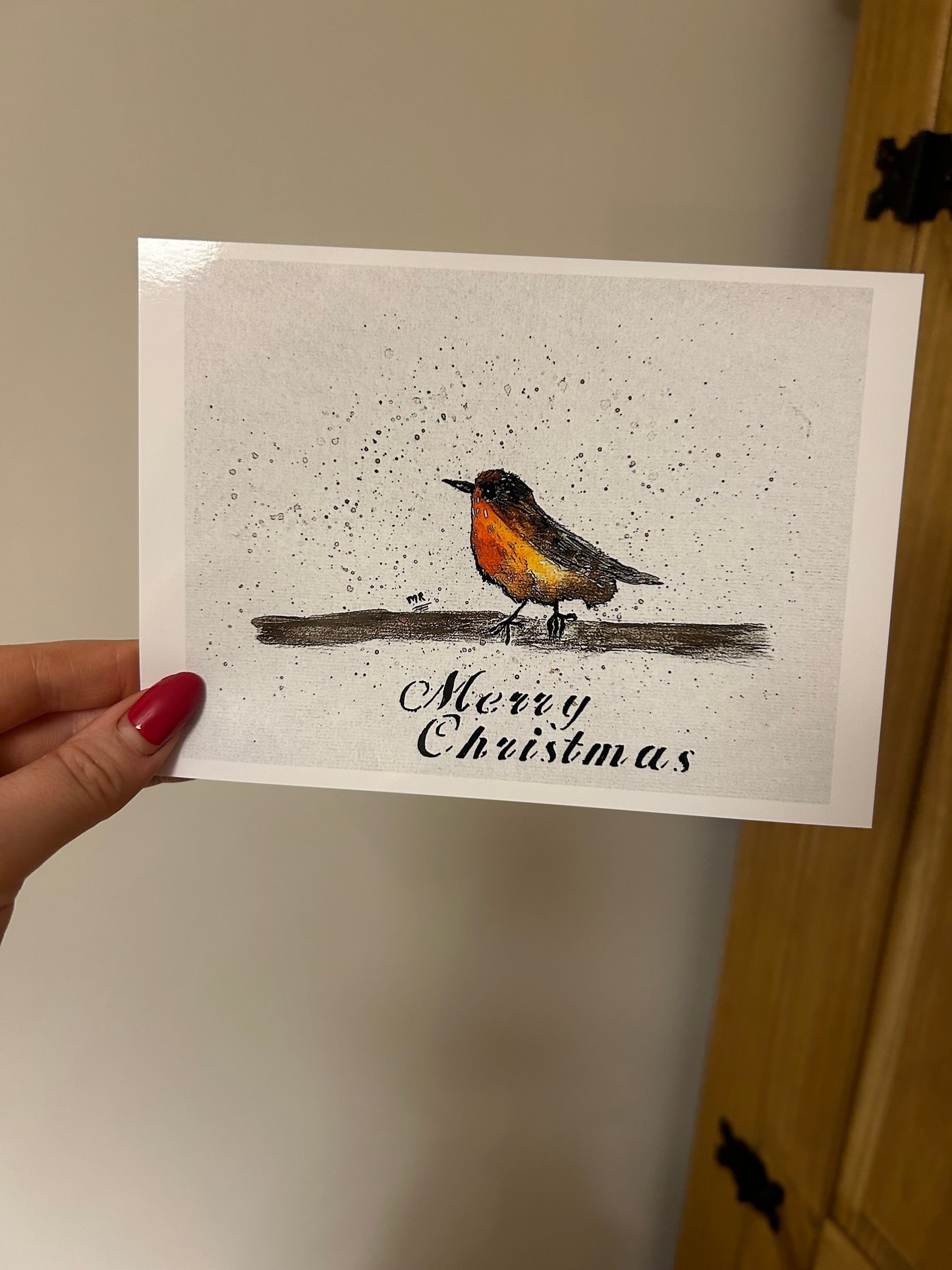 Merry Christmas card (one sided)