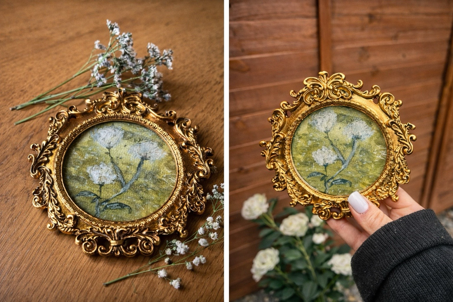 Floral design (frame included)